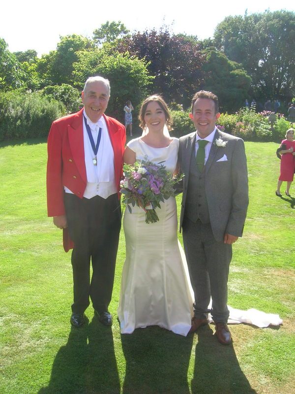 David and Sophie Waller at Parley Manor 7th of September 2021